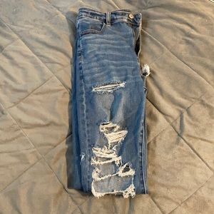 American eagle ripped jeans